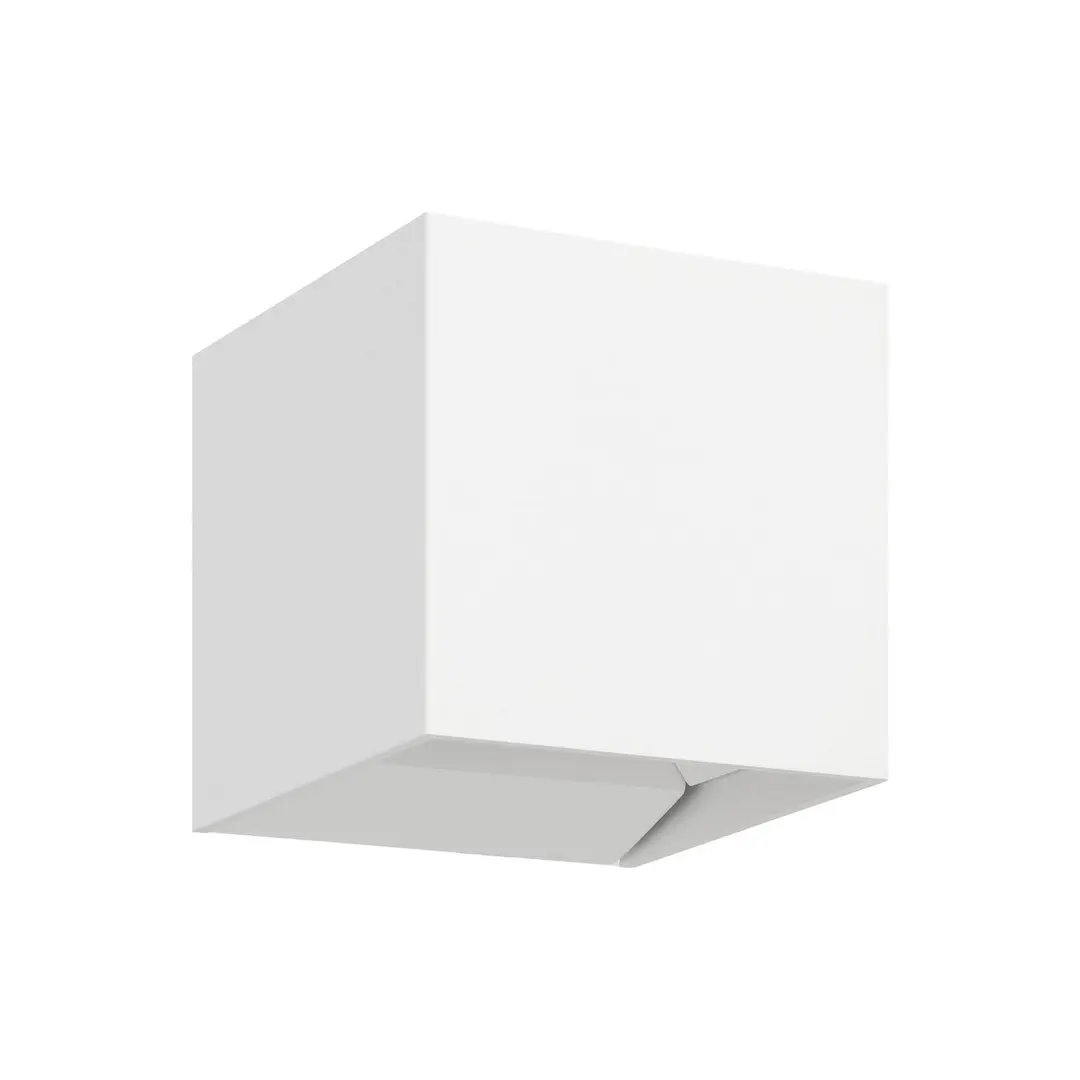 EGLO LED-Außenwandlampe Calpino 3, weiß, Breite 10 cm, 2-flg.