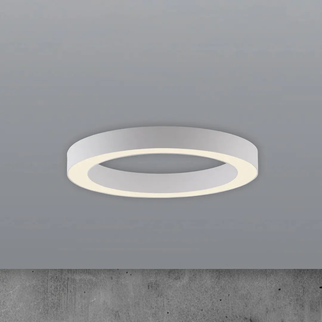 Pure LED-Deckenlampe PURE Lines, Ø 35 cm, weiß, CCT
