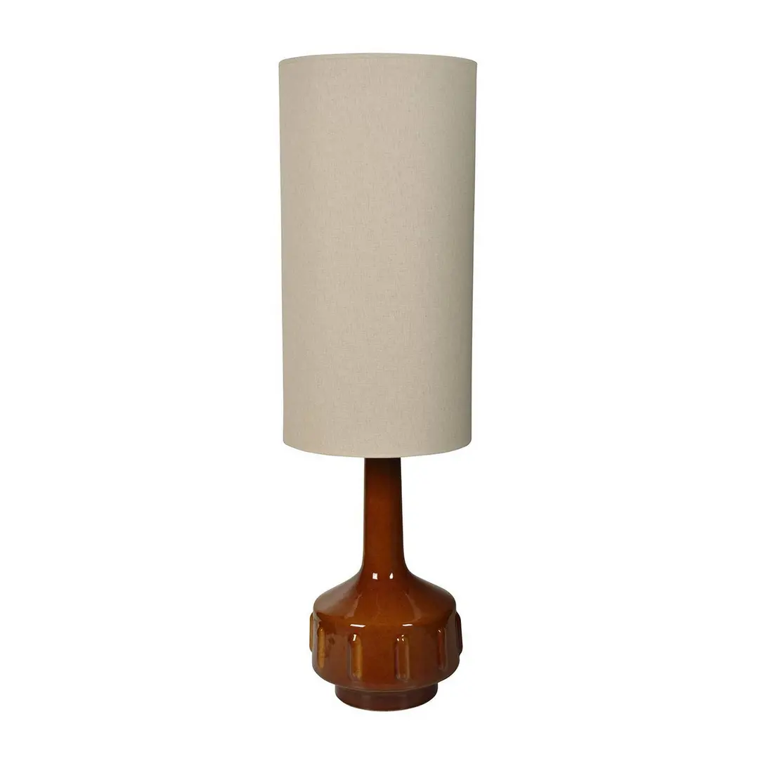 MARKET SET Stehlampe Jimmy, braun/beige, Höhe 121 cm