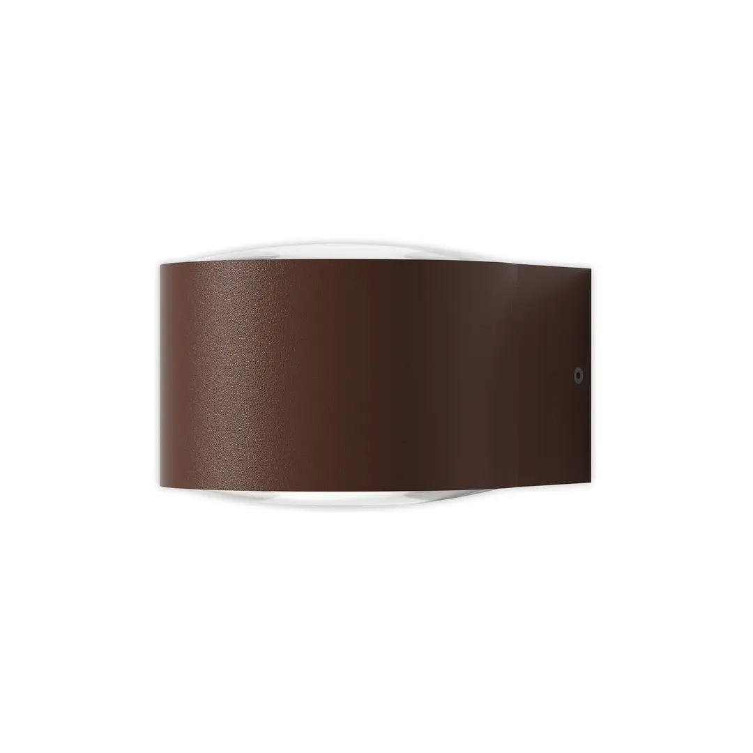 LOOM DESIGN Frey LED-Wandleuchte IP65 2x6W corten
