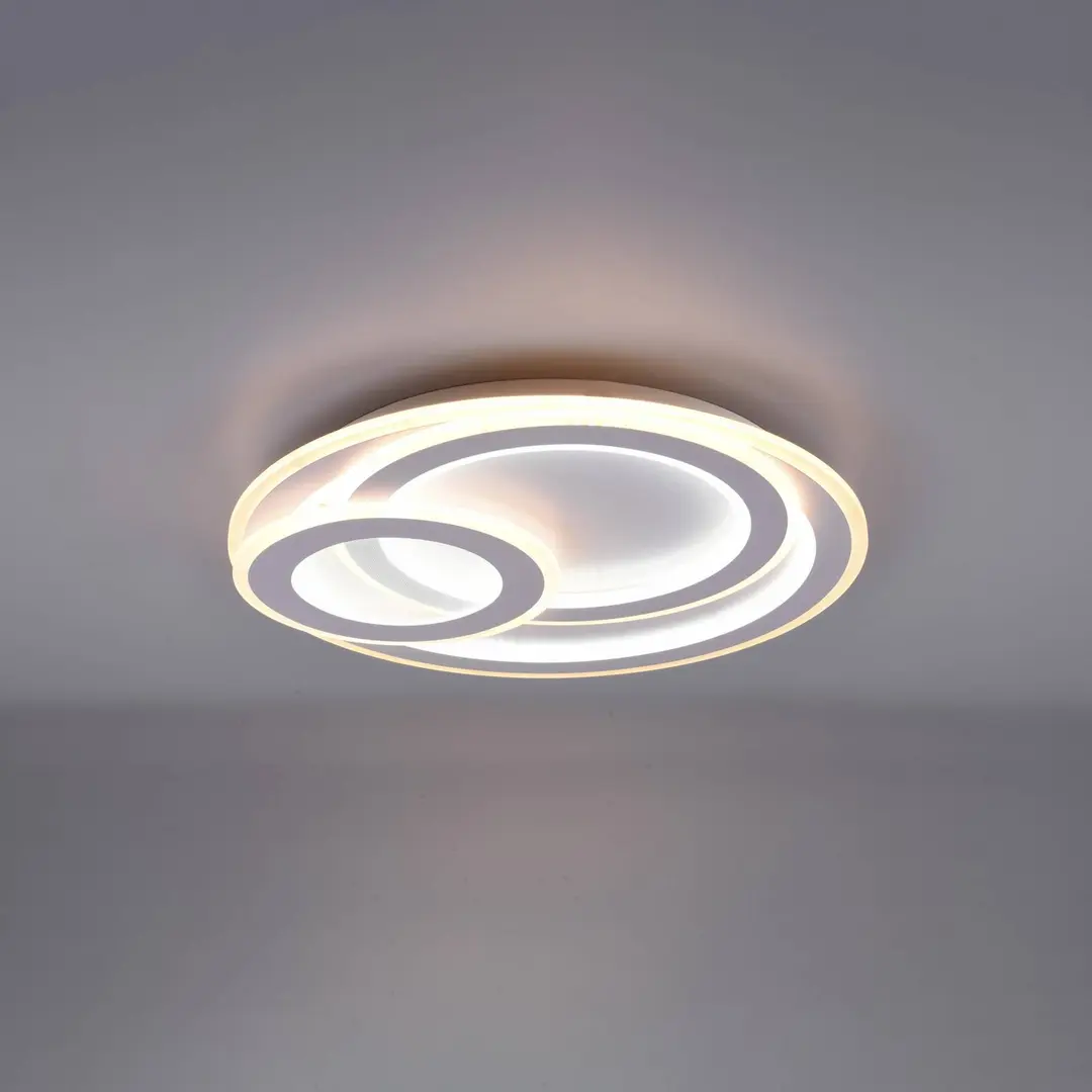 Trio Lighting LED-Deckenlampe Mita mit Fernbedienung, CCT, rund