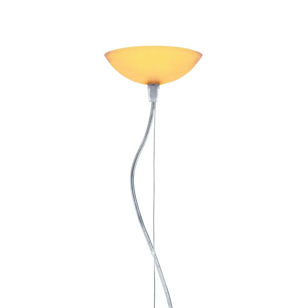 Kartell FL/Y Hängeleuchte, Ø 52 cm, bernstein
