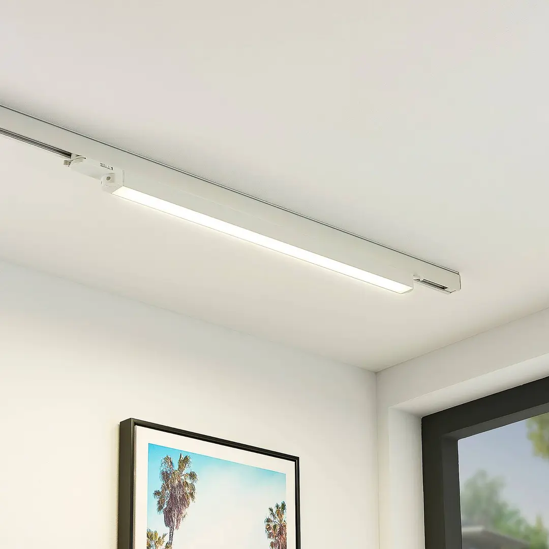 Arcchio LED-Schienenleuchte Harlow, weiß, 69 cm, 4.000 K