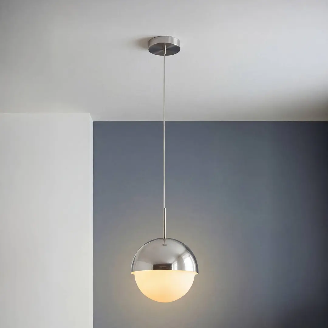 OSRAM Hängeleuchte Decor Dome, chromfarben, Ø 22 cm, Metall