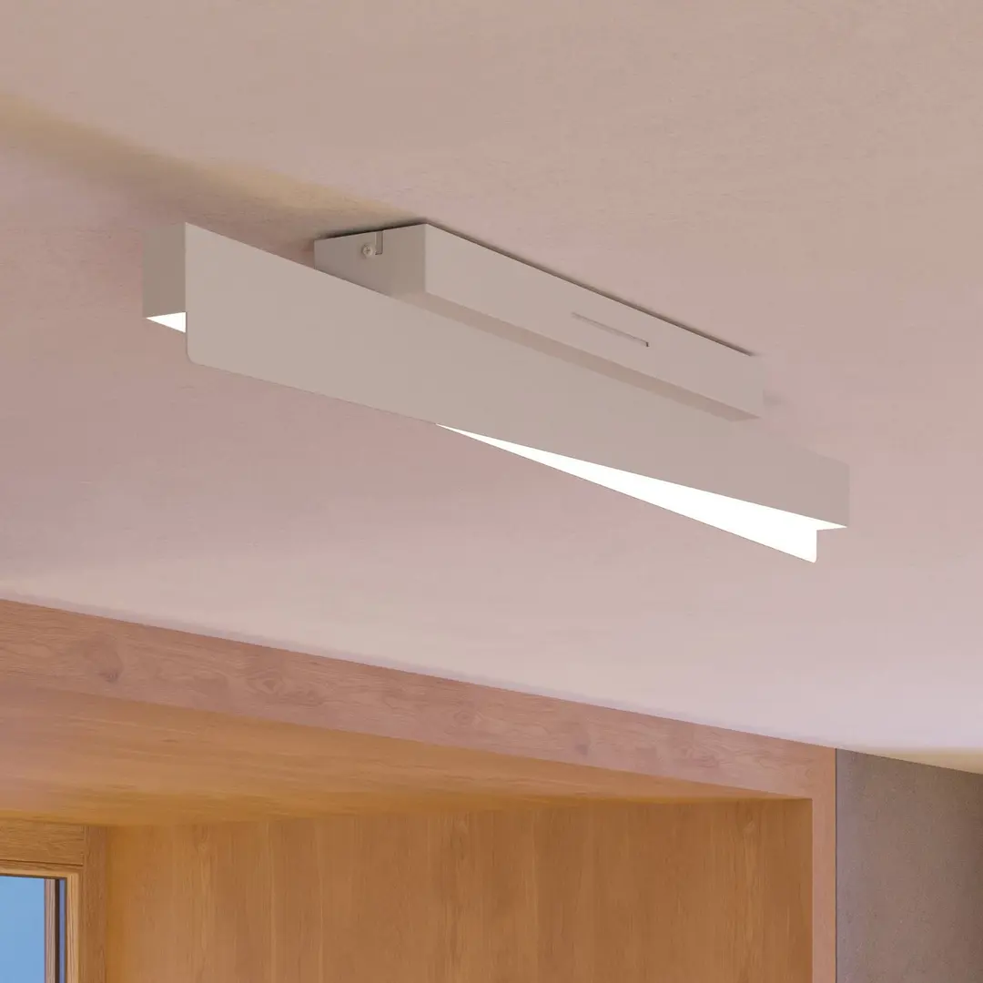 EGLO connect Smart-LED-Deckenleuchte Bolognano-Z, grau