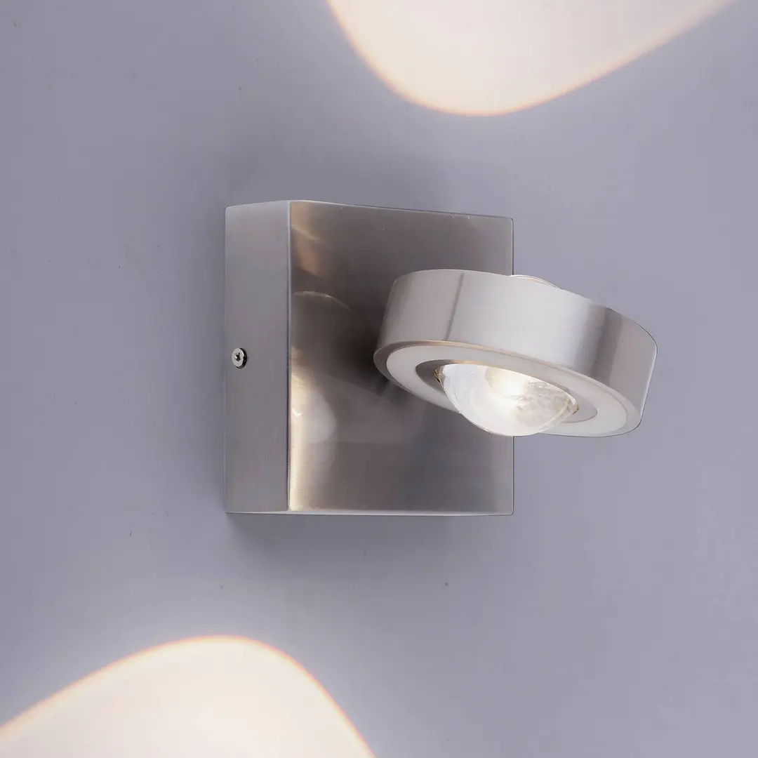 Q-Smart-Home Paul Neuhaus Q-MIA LED-Wandleuchte, stahl