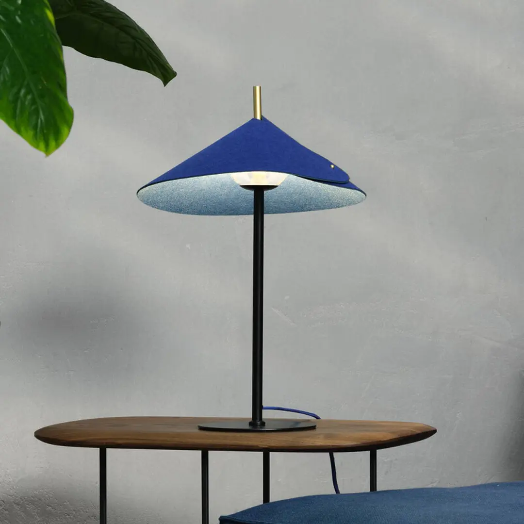 OSRAM Tischleuchte Decor Flip, blau, Filz, G9, verstellbar