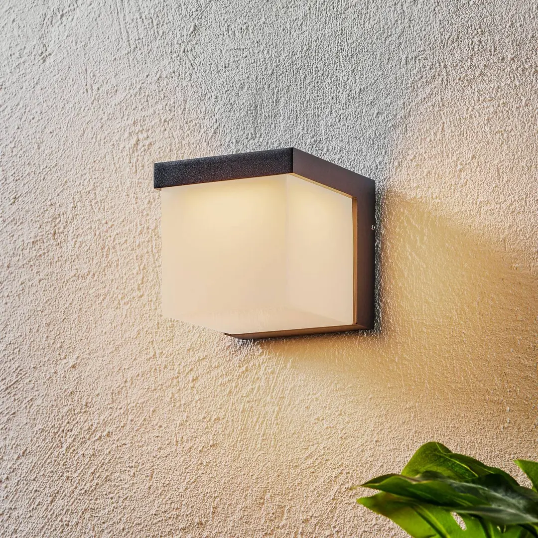 Trio Lighting LED-Außenwandleuchte Yangtze, anthrazit