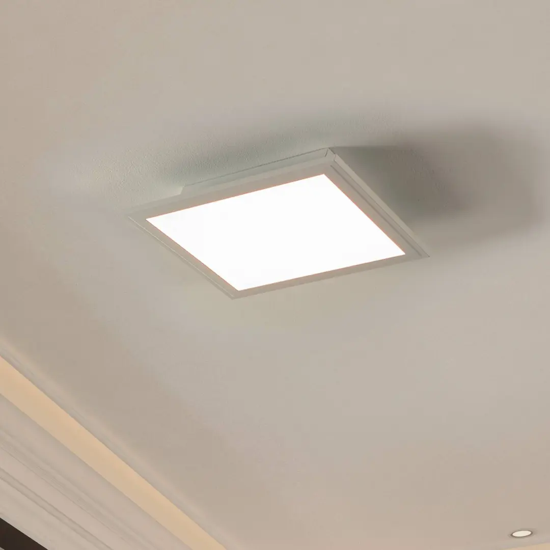 EGLO connect CCT Deckenlampe 30x30cm weiß