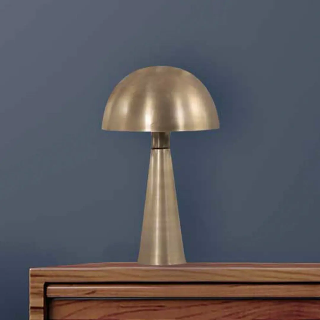Steinhauer Tischleuchte Pimpernel, bronze, Metall, Höhe 42 cm, E27
