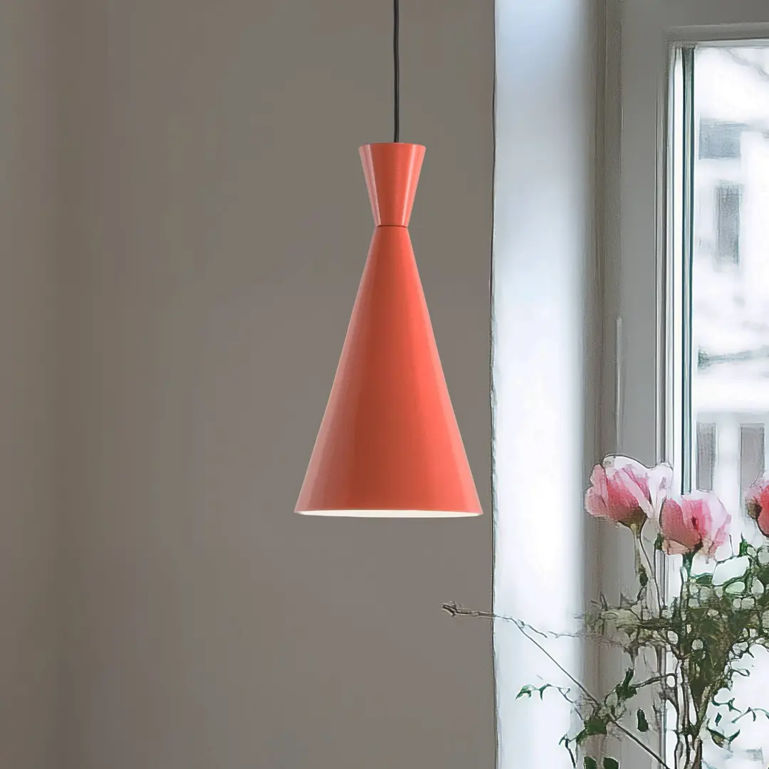 Opviq Hängeleuchte Tom, orange, Metall, Ø 19 cm, E27