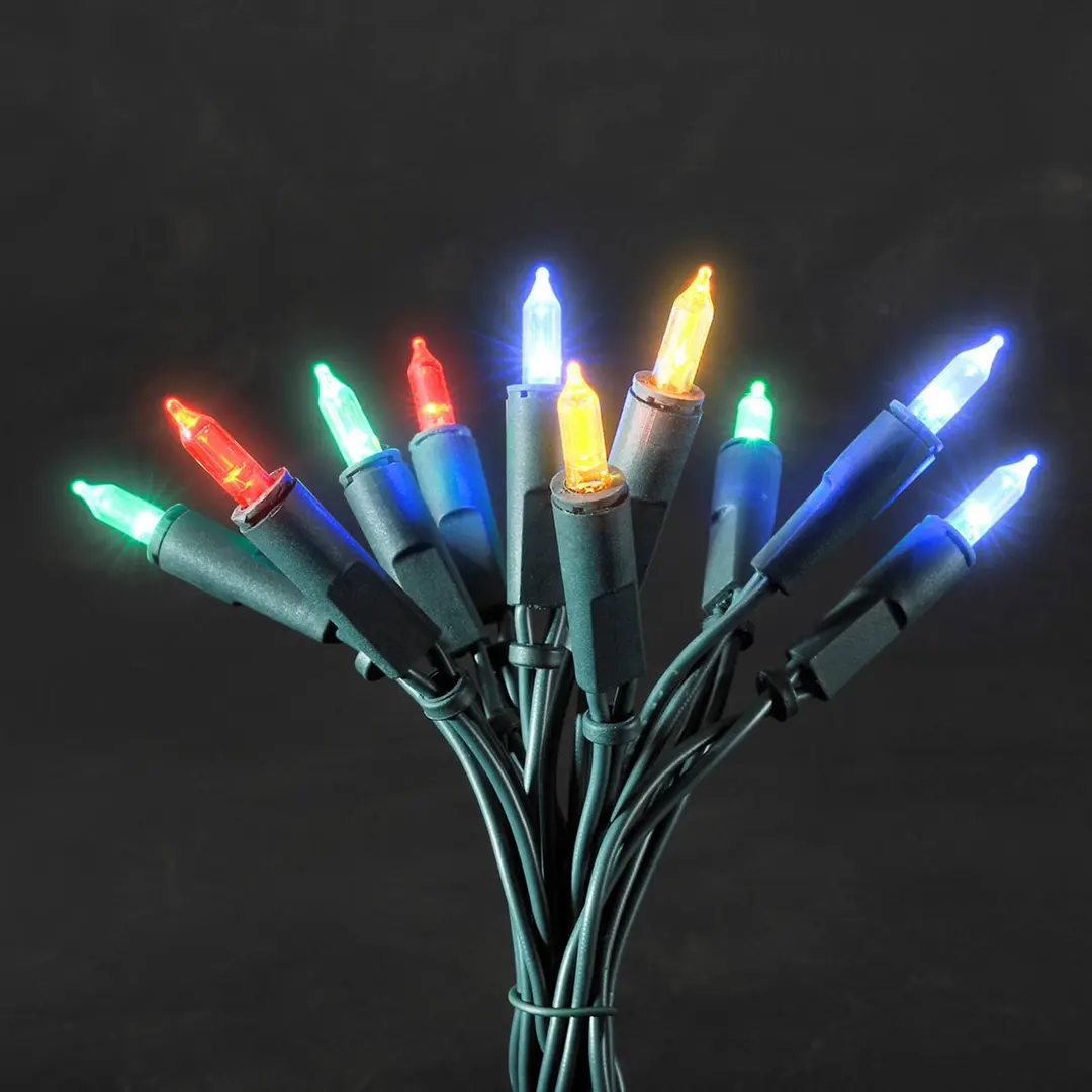 Konstsmide Christmas Bunte LED-Lichterkette, 50-flammig 8,85m