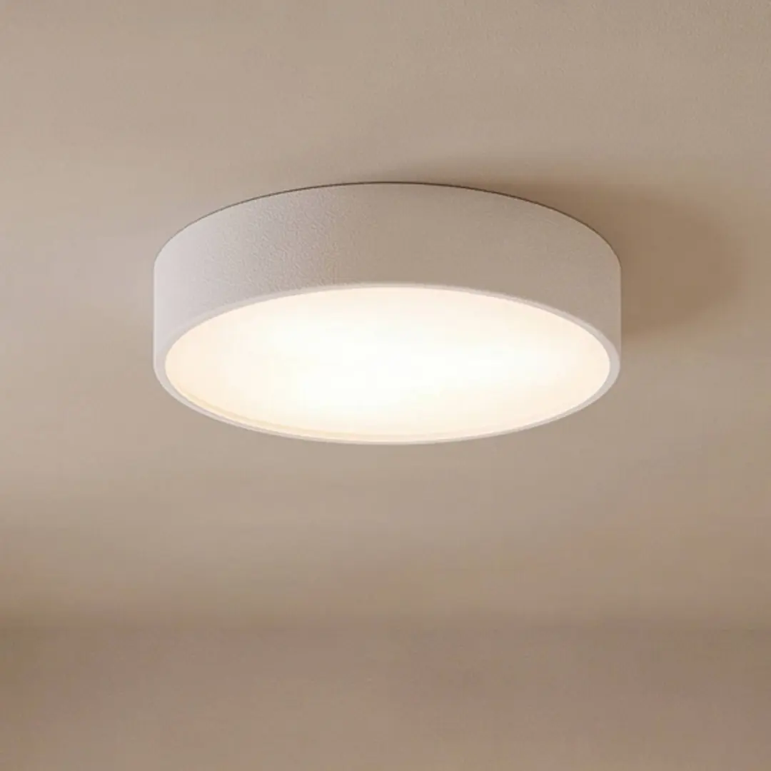 TEMAR LIGHTING Deckenleuchte Cleo 400, IP54, Ø 40 cm weiß