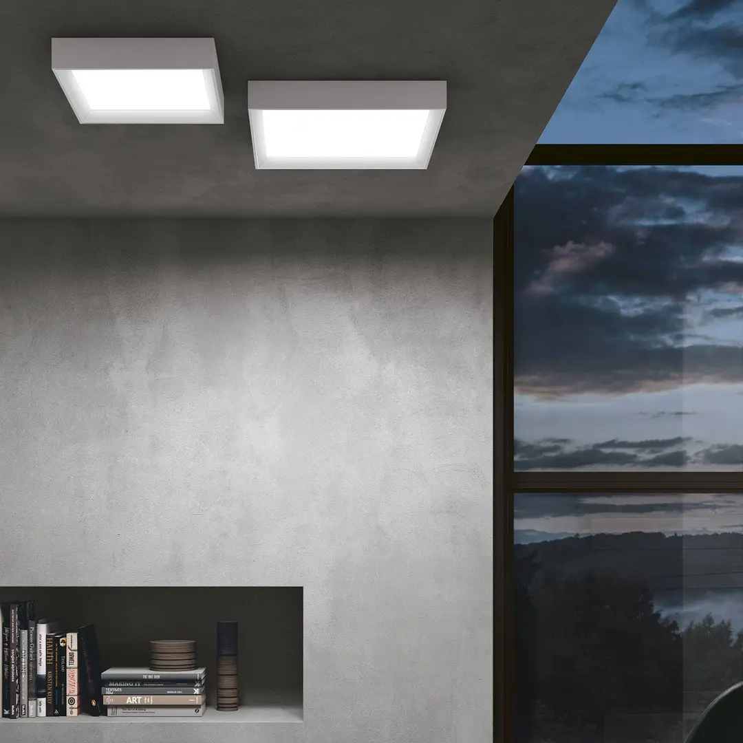 Linea Light LED-Deckenleuchte Tara Q, eckig, 30 x 30 cm