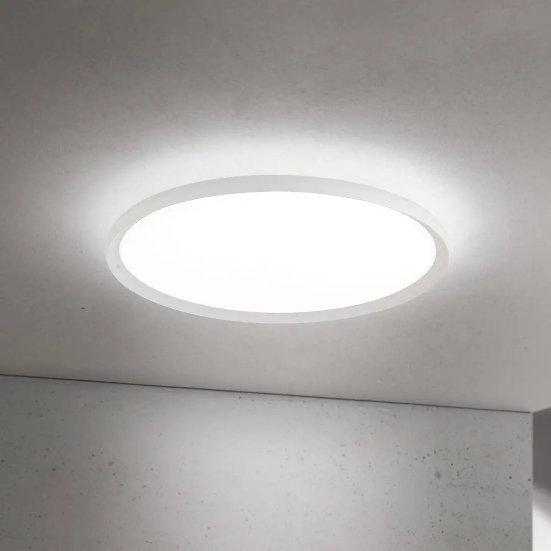 Orion LED-Deckenlampe Kant, Ø 60 cm, weiß, CCT, Metall/Kunststoff