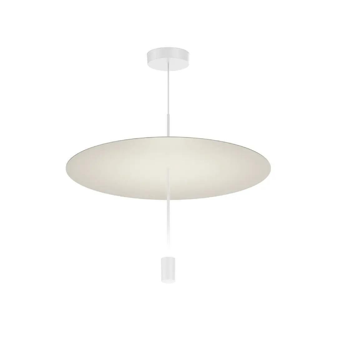 Wever & Ducré Lighting WEVER & DUCRÉ LED-Hängelampe Shedda Ø 55cm seidengrau 2700K