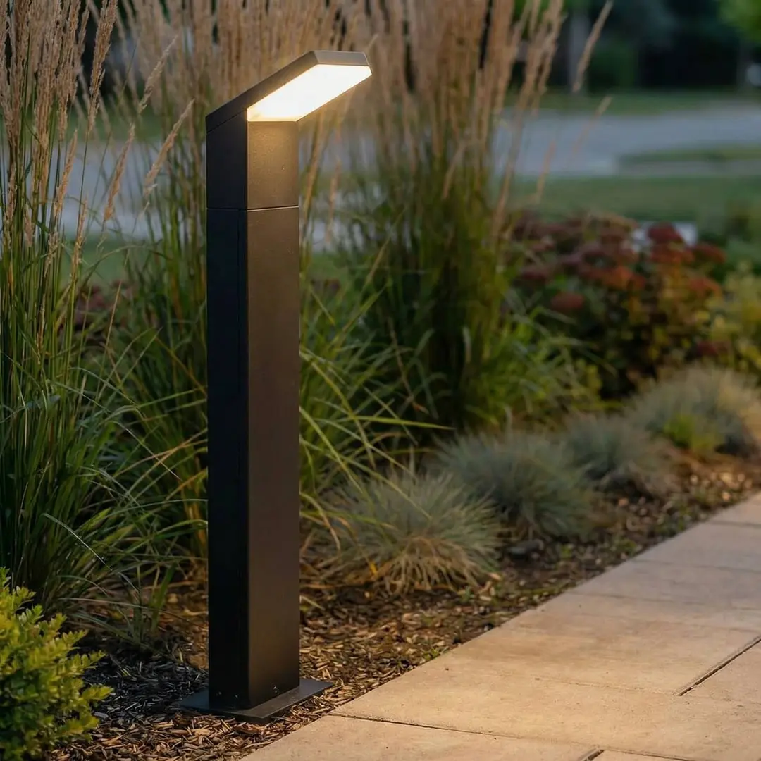 Arcchio LED-Wegeleuchte Yolena, 100 cm, anthrazit, Alu