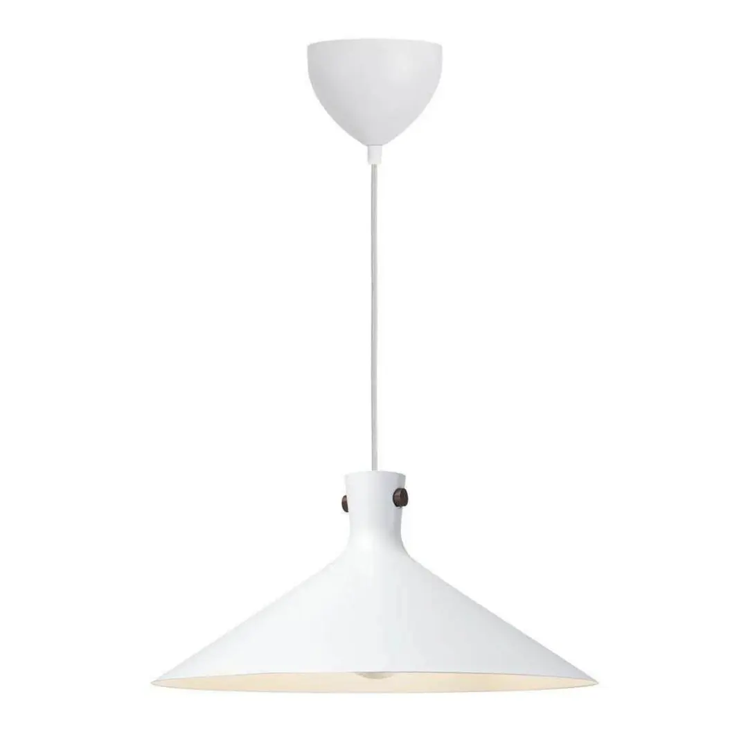 Nordlux Pendelleuchte Dorina, weiß, Ø 45 cm, Metall