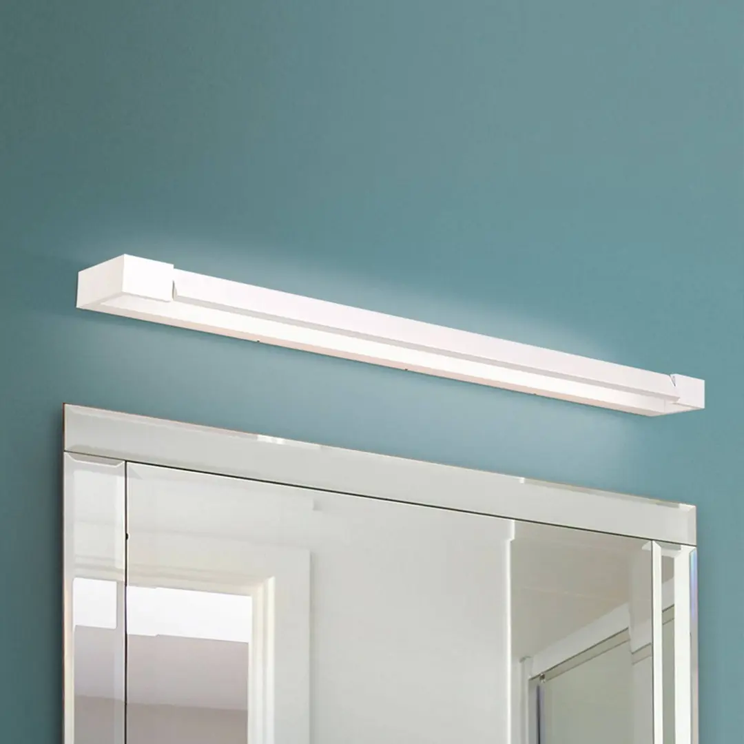 Orion LED-Spiegelleuchte Marilyn, weiß, schwenkbar, 90 cm