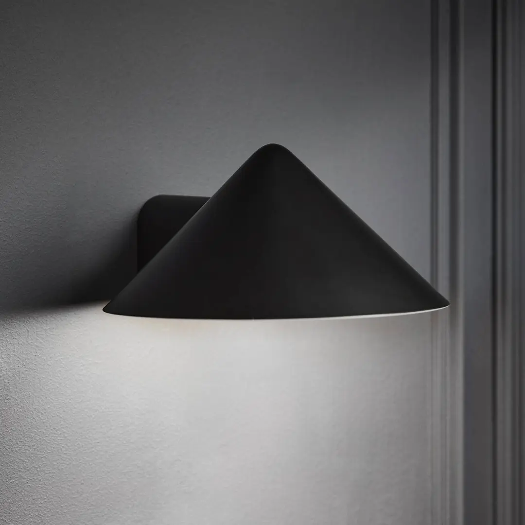 FRANDSEN LED-Akku-Wandlampe Grasp, schwarz, 15 cm