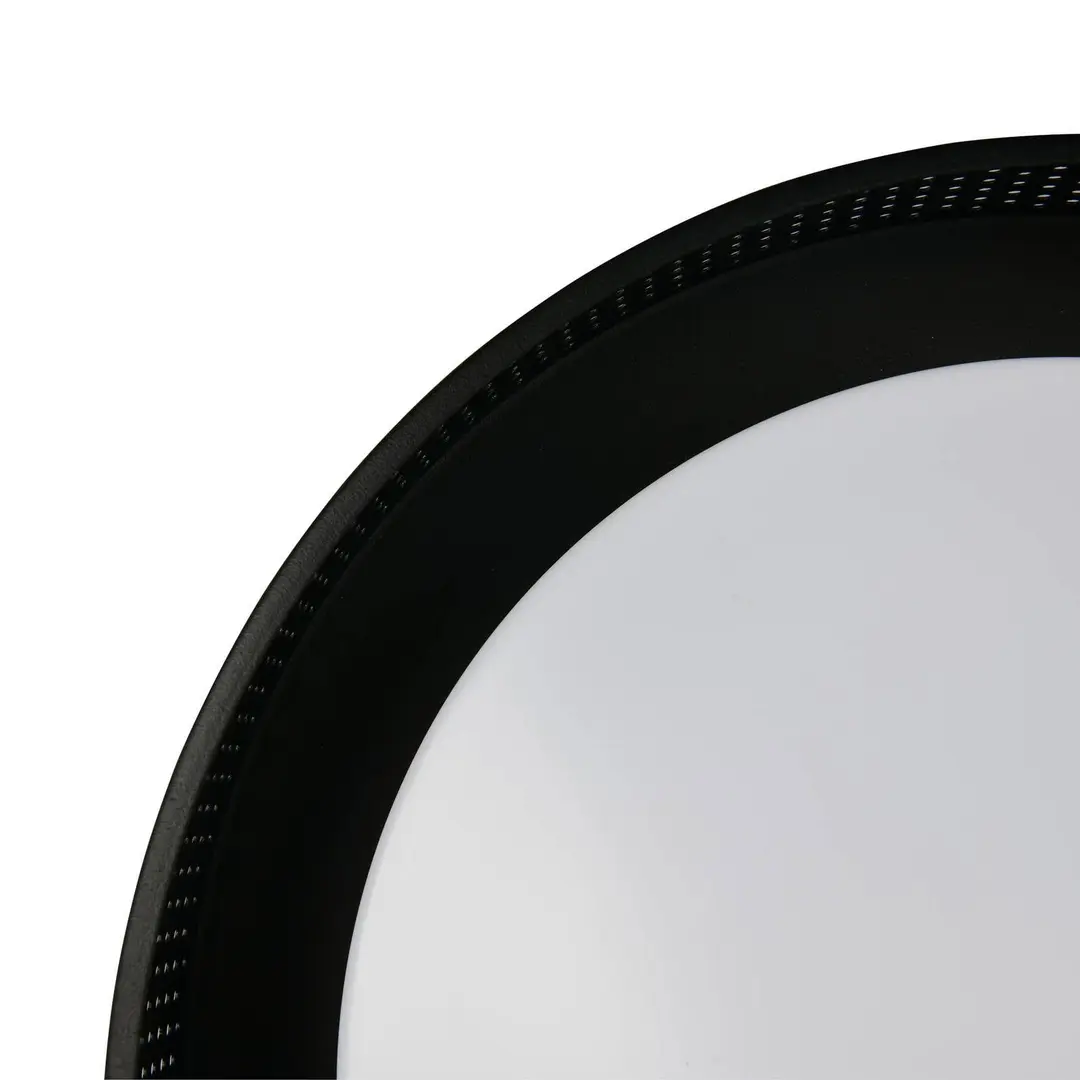 Trio Lighting LED-Deckenlampe Filippo schwarz matt Ø 33 cm Metall CCT IP44