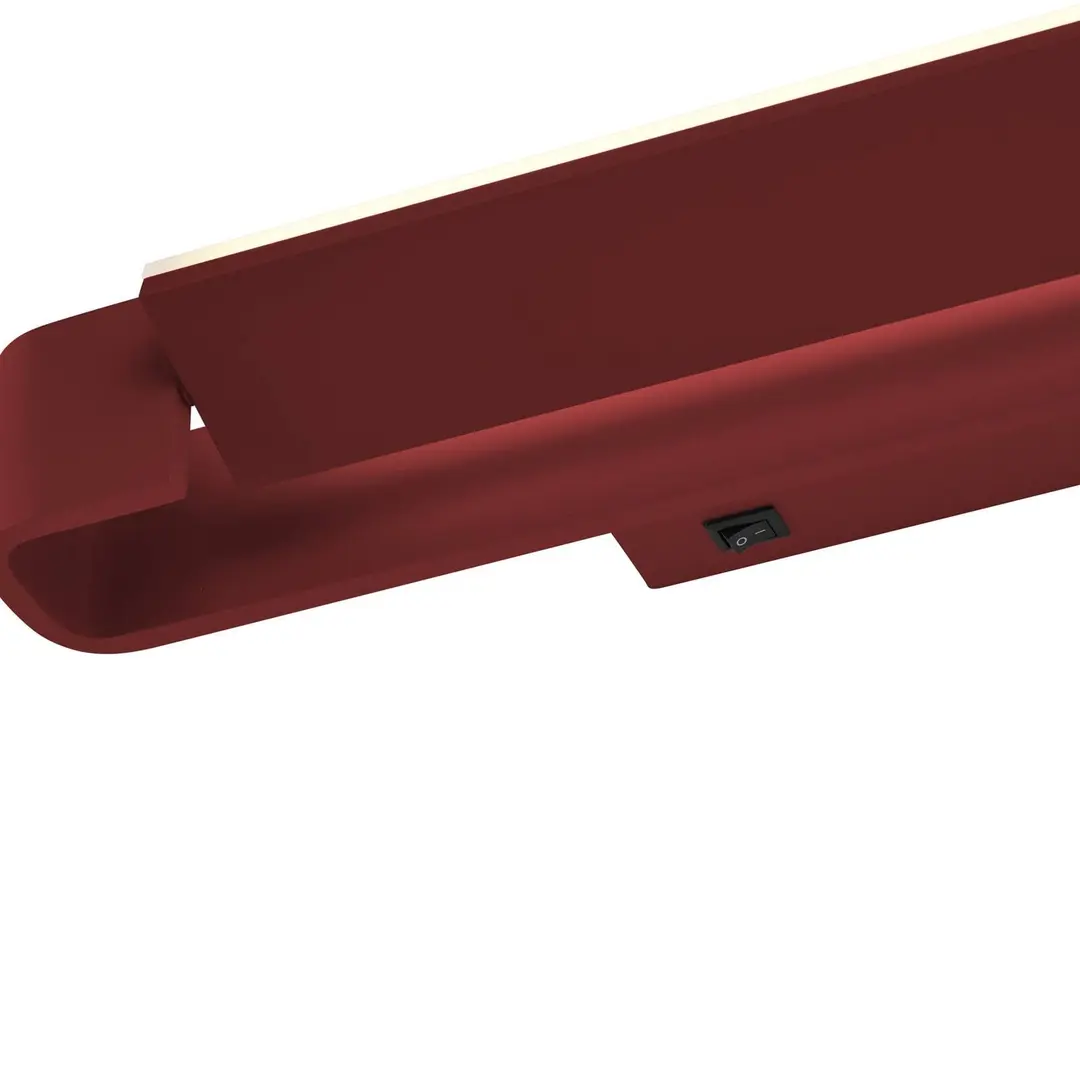 HELL LED-Wandleuchte Box, drehbar, indischrot