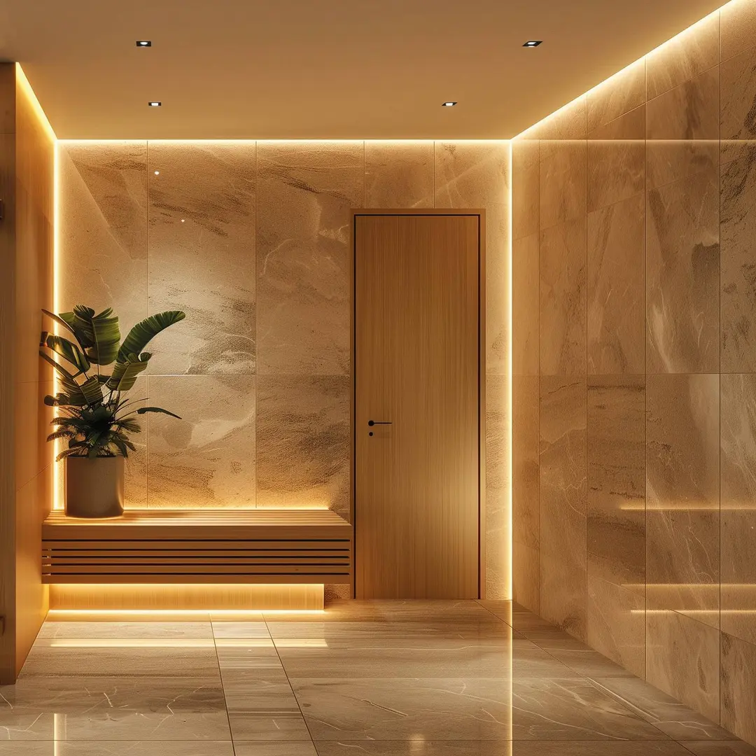 Hera LED-Streifen SAUNA, 3.000 K, Länge 200 cm, IP54, 24 V