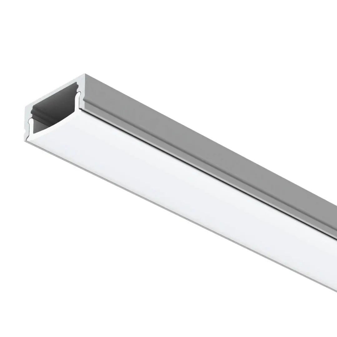 The Light Group SLC LED-Streifen-Profil A1, alu, Länge 2 m, Höhe 8 mm Aufbau