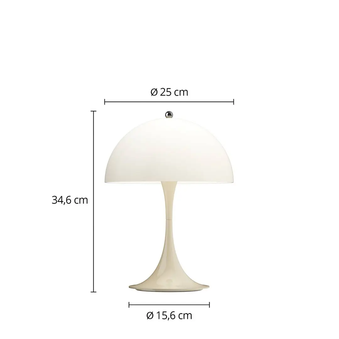 Louis Poulsen Akkulampe Panthella PORTABLE 250, beige, IP44