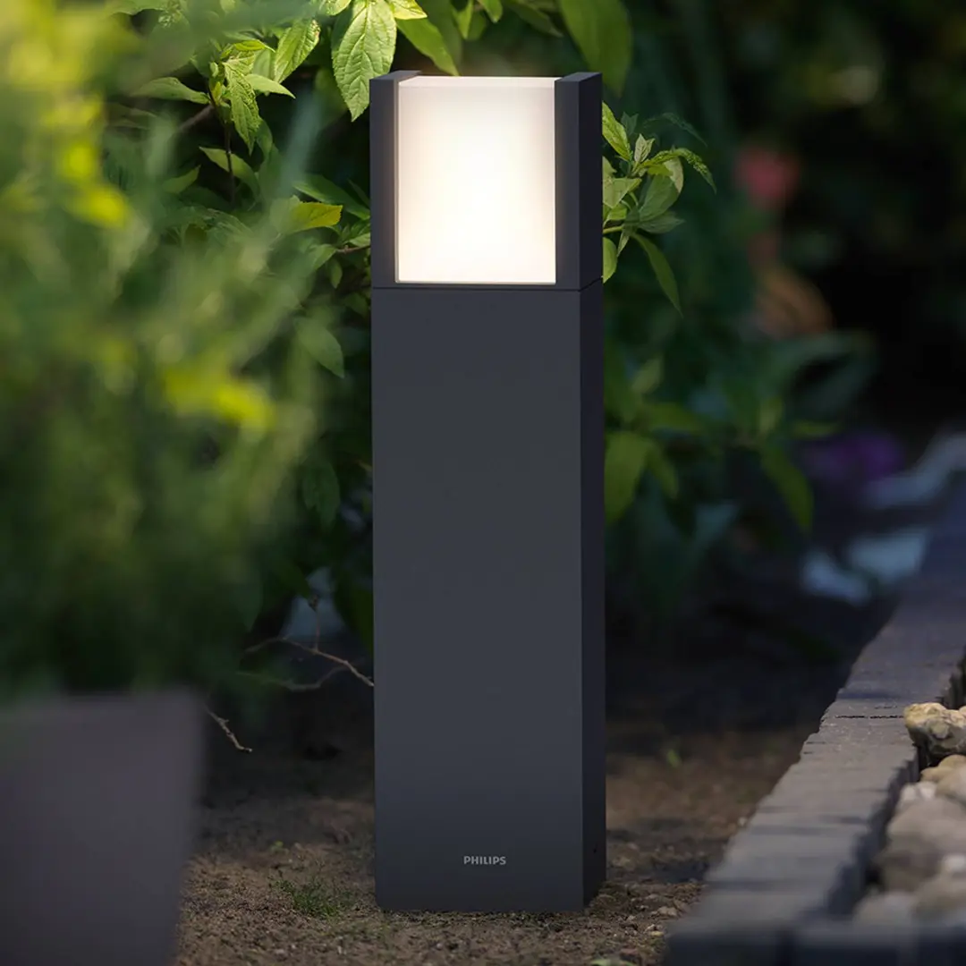 Philips LED-Sockelleuchte Arbour, 2.700 K