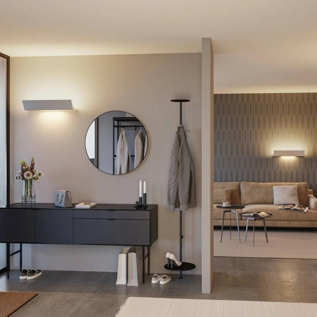 Paulmann Ranva LED-Wandleuchte, ZigBee CCT weiß