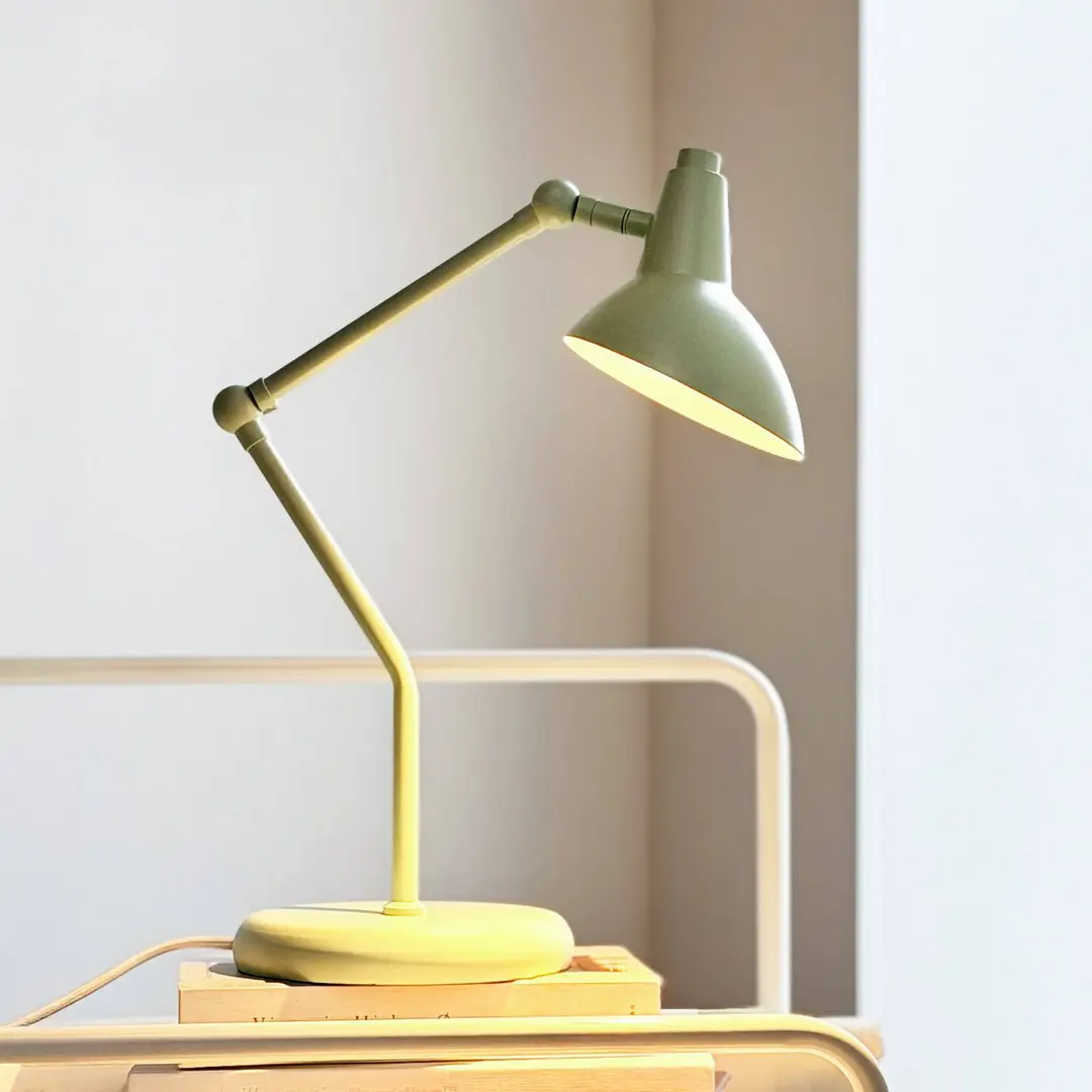 Dyberg Larsen Tischleuchte Vela, mint, Höhe 45 cm