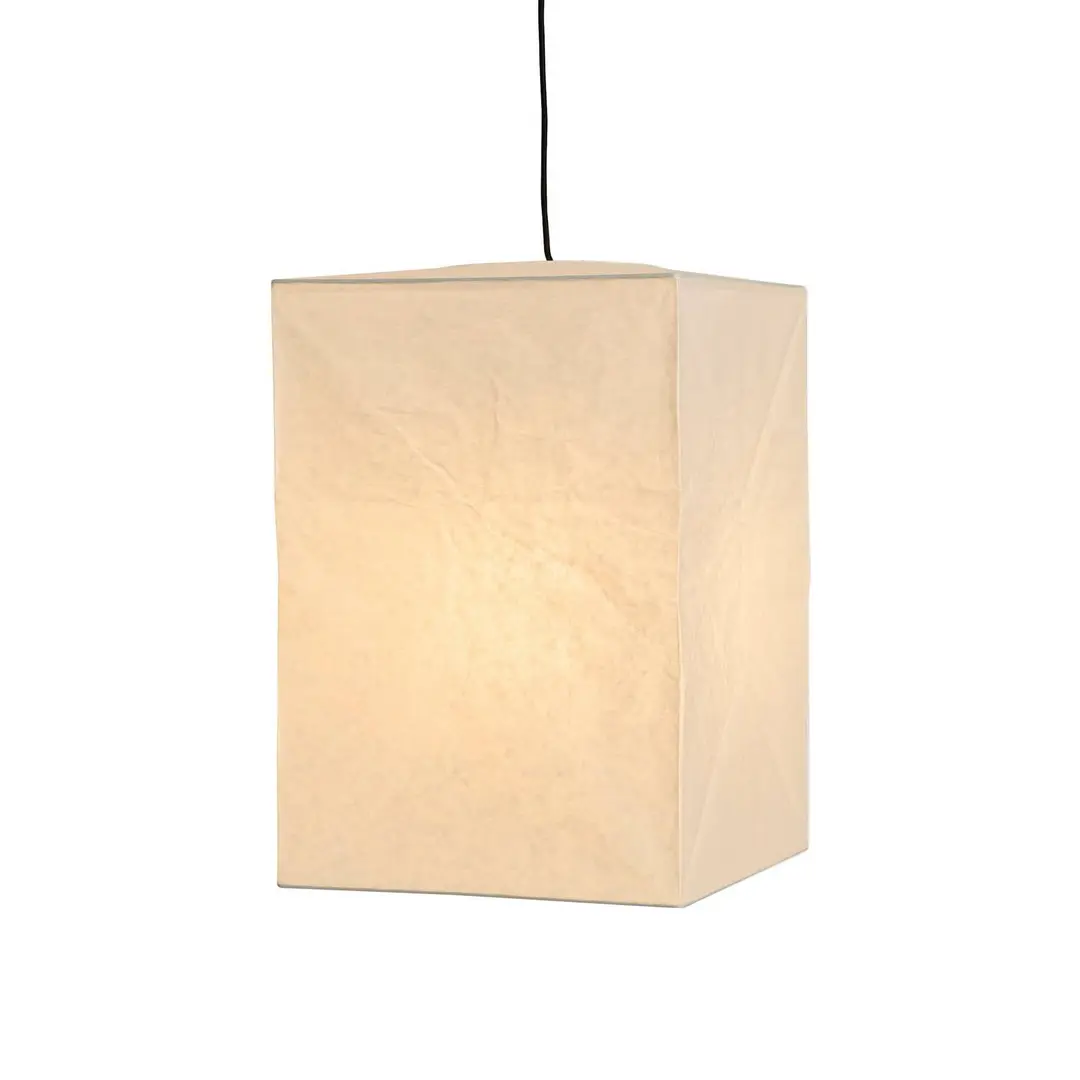 HAY Lampenschirm Cube, Höhe 55 cm, weiß, Papier