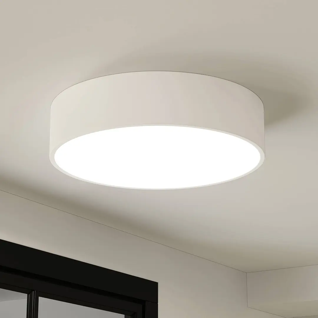 Arcchio LED-Deckenlampe Noabelle, Ø 40 cm, weiß, Metall
