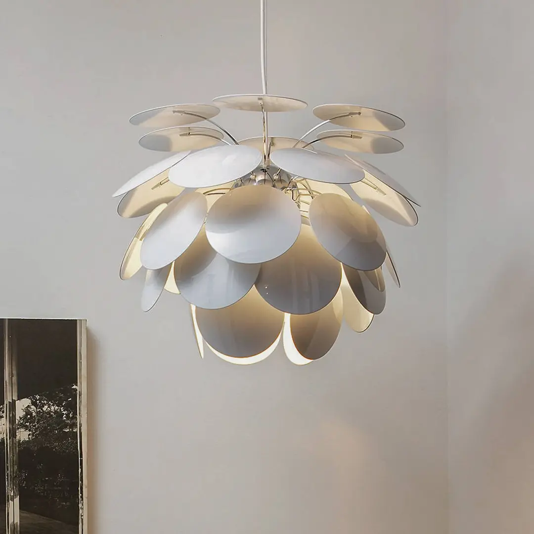 MARSET Discocó Pendellampe Ø 53 cm weiß