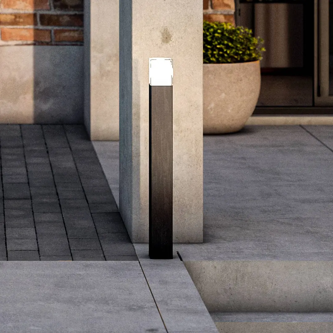 Smartwares LED-Wegeleuchte OOL-50018, Aluminium, Höhe 80 cm