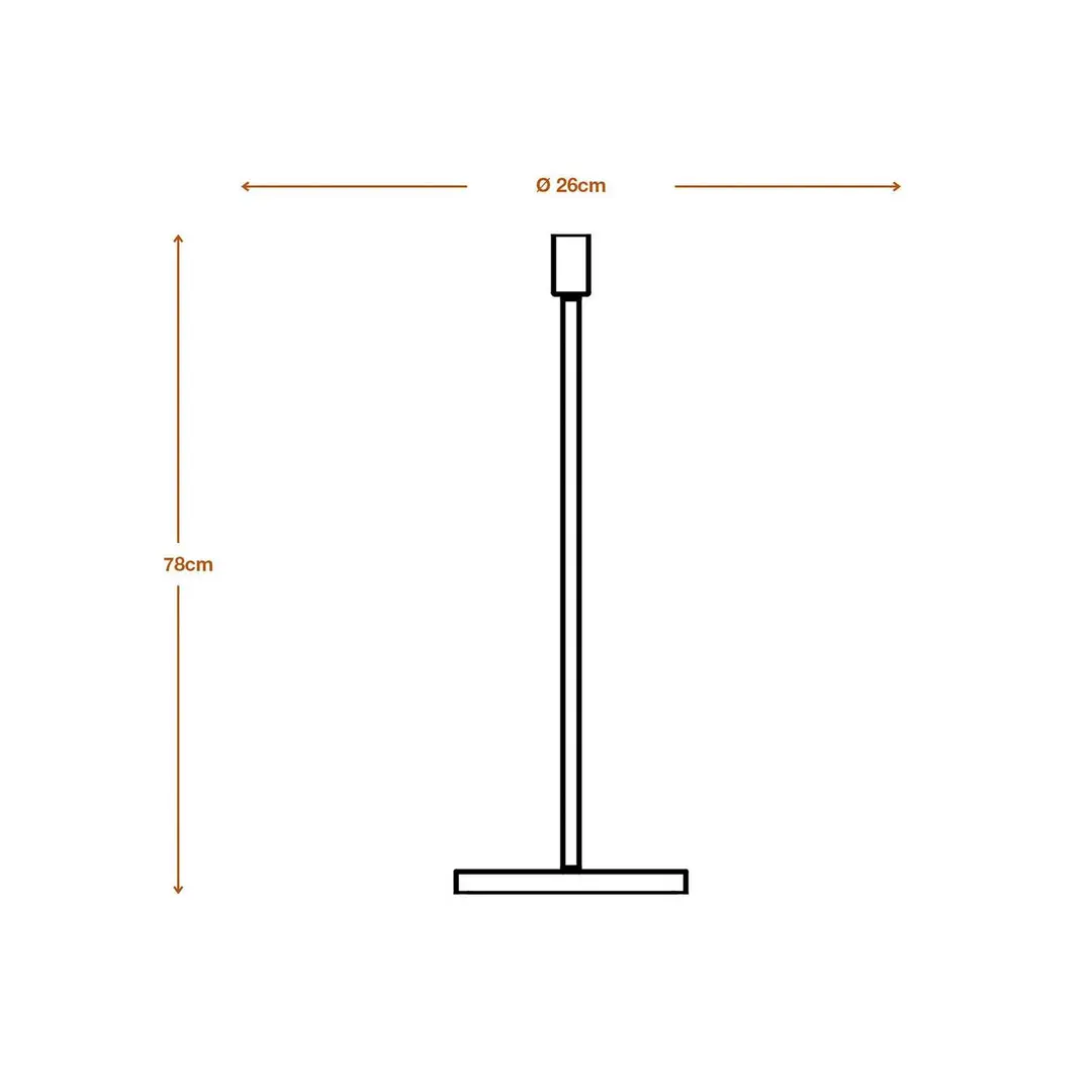 OSRAM Stehleuchte DECOR STICK, beige, Höhe 78 cm, 1 x E27