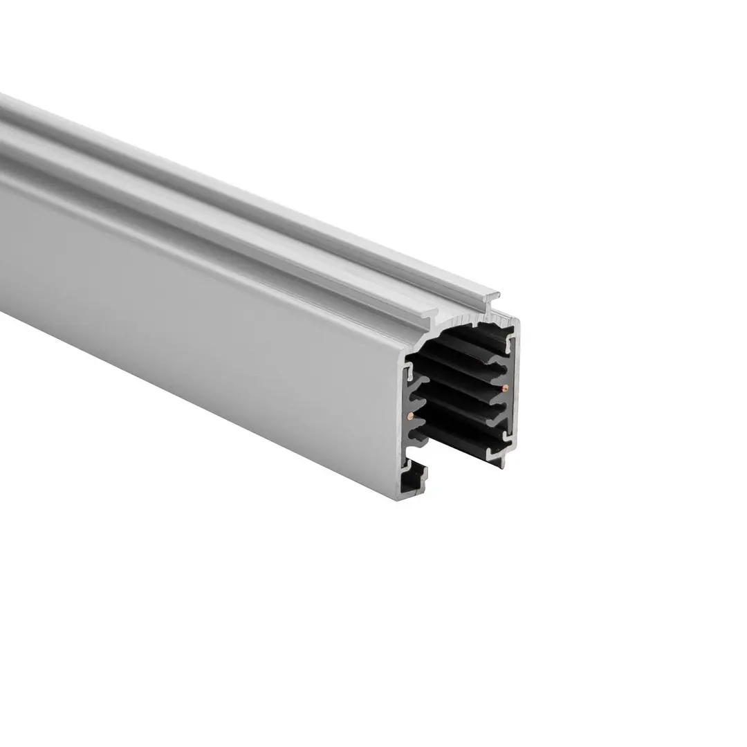 BRUMBERG 3-Phasen-Stromschiene ONETRACK, silber, L. 200 cm