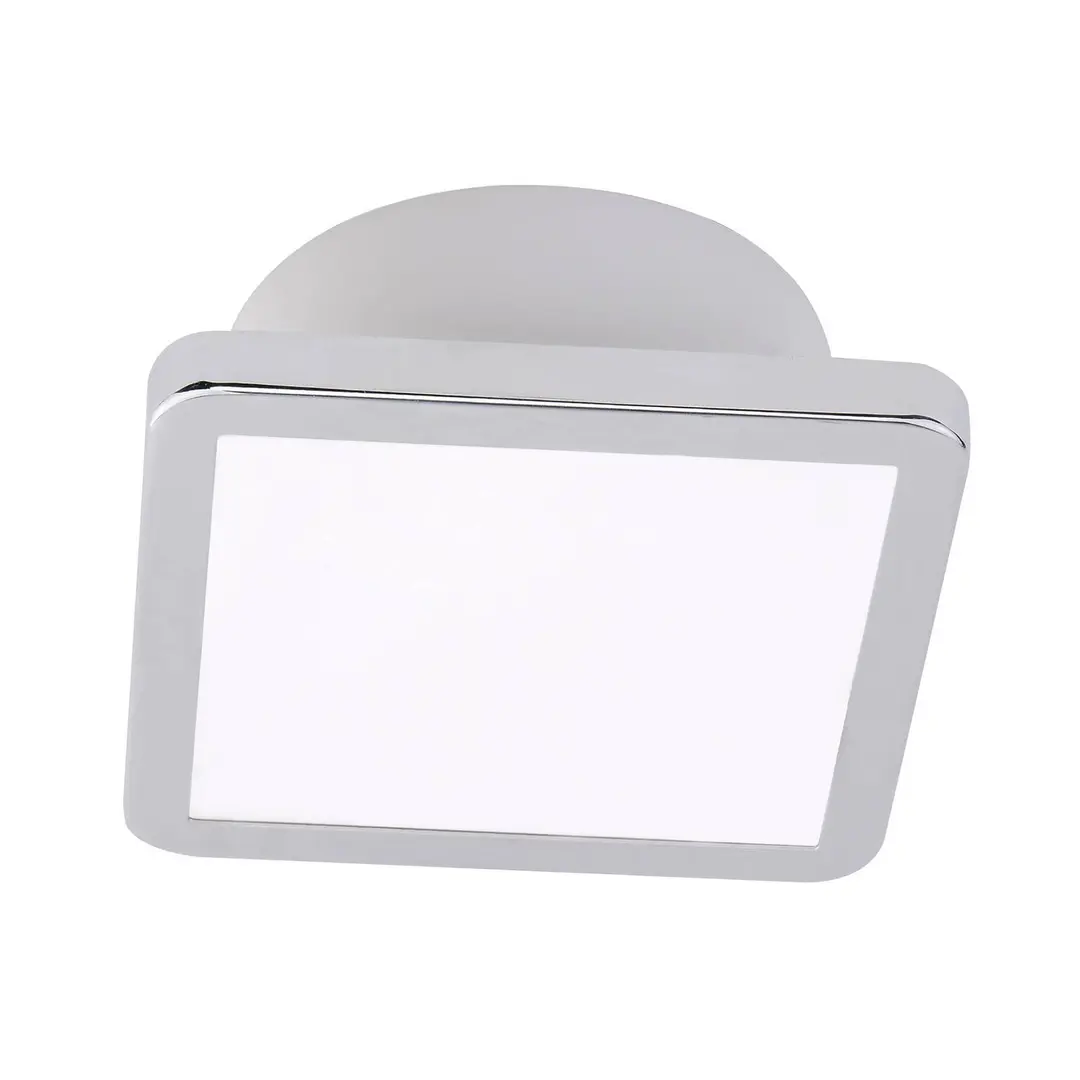 LIGHTME Deckenleuchte Aqua Uno, 11 x 11 cm, chrom, IP44