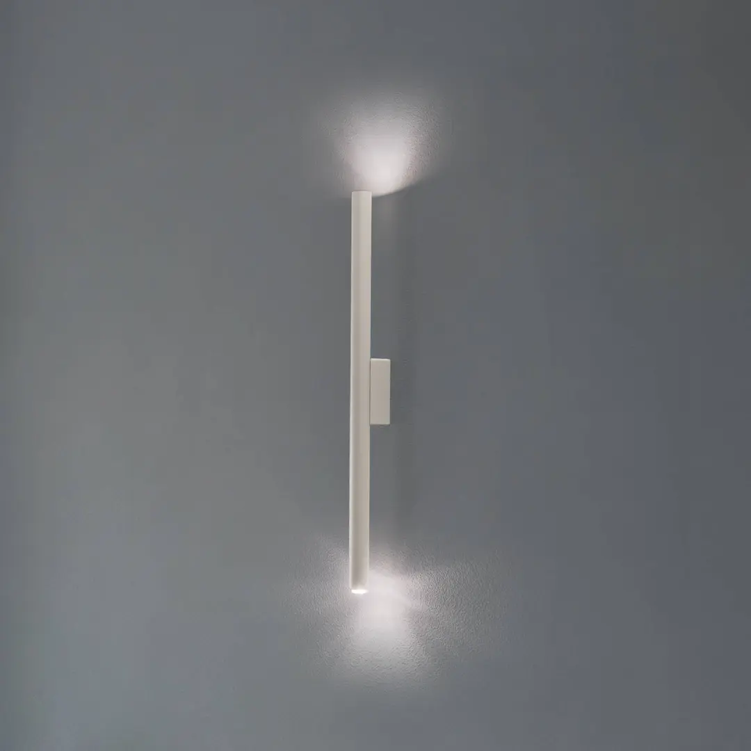 SOLLUX LIGHTING Wandleuchte Pastelo, beige, Höhe 50 cm, Stahl, 2-flg.