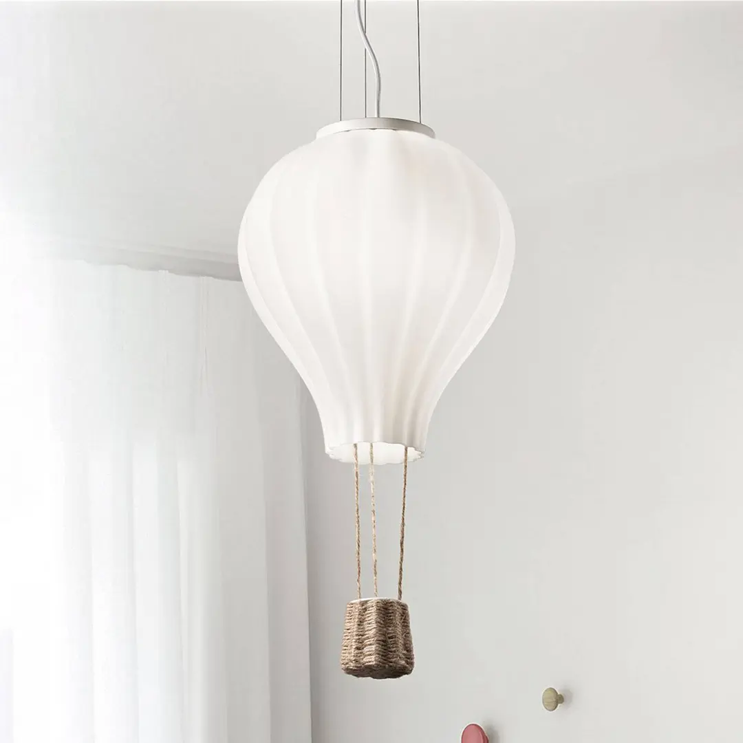 Ideal Lux Hängeleuchte Dream Big, weiß, Opalglas, Ø 30 cm