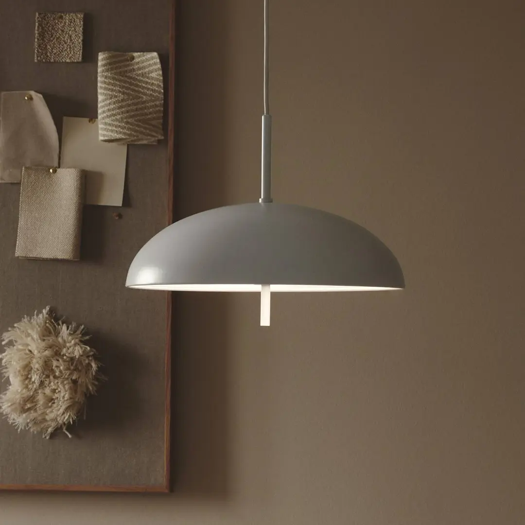 DFTP by Nordlux Hängeleuchte Versale, weiß, Ø 35 cm, Metall, 2 x E27