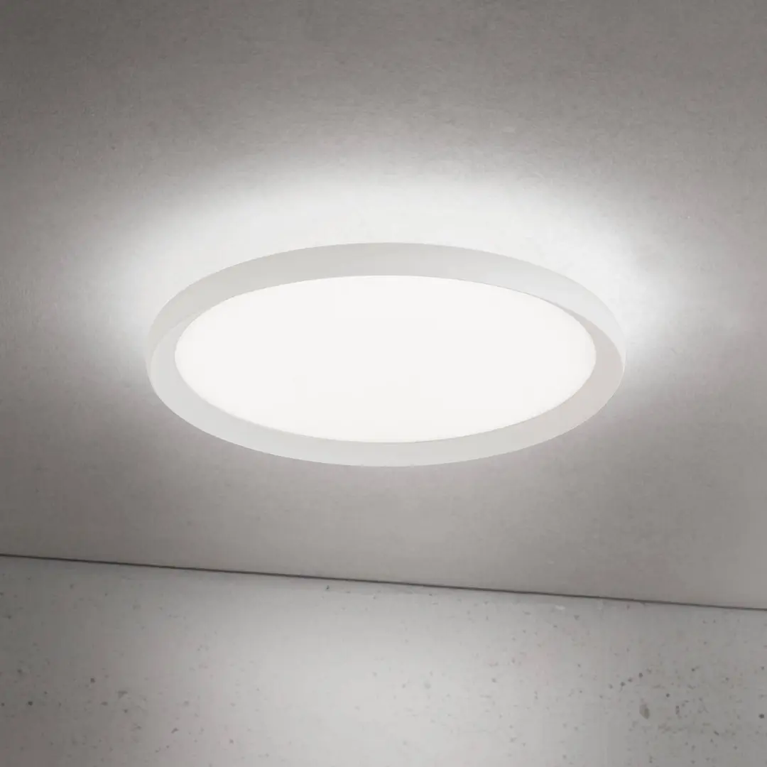 Orion LED-Deckenlampe Kant, Ø 40 cm, weiß, CCT, Metall/Kunststoff