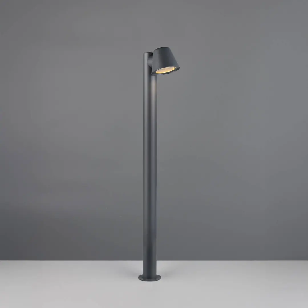 Trio Lighting Wegelampe Beni, schwarz matt, Höhe 100 cm, Metall