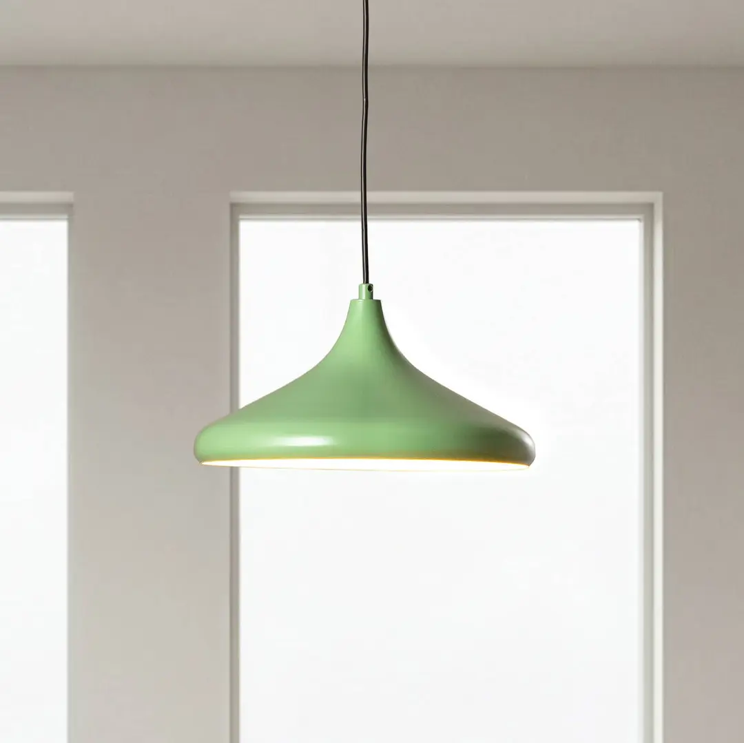 Opviq Hängeleuchte Eysan, mintgrün, Metall, Ø 35 cm, E27