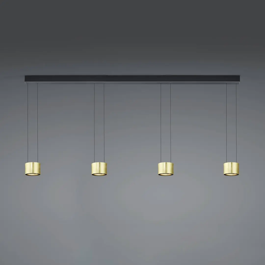 BANKAMP Luce elevata Impulse Flex LED-Pendel 4fl.
