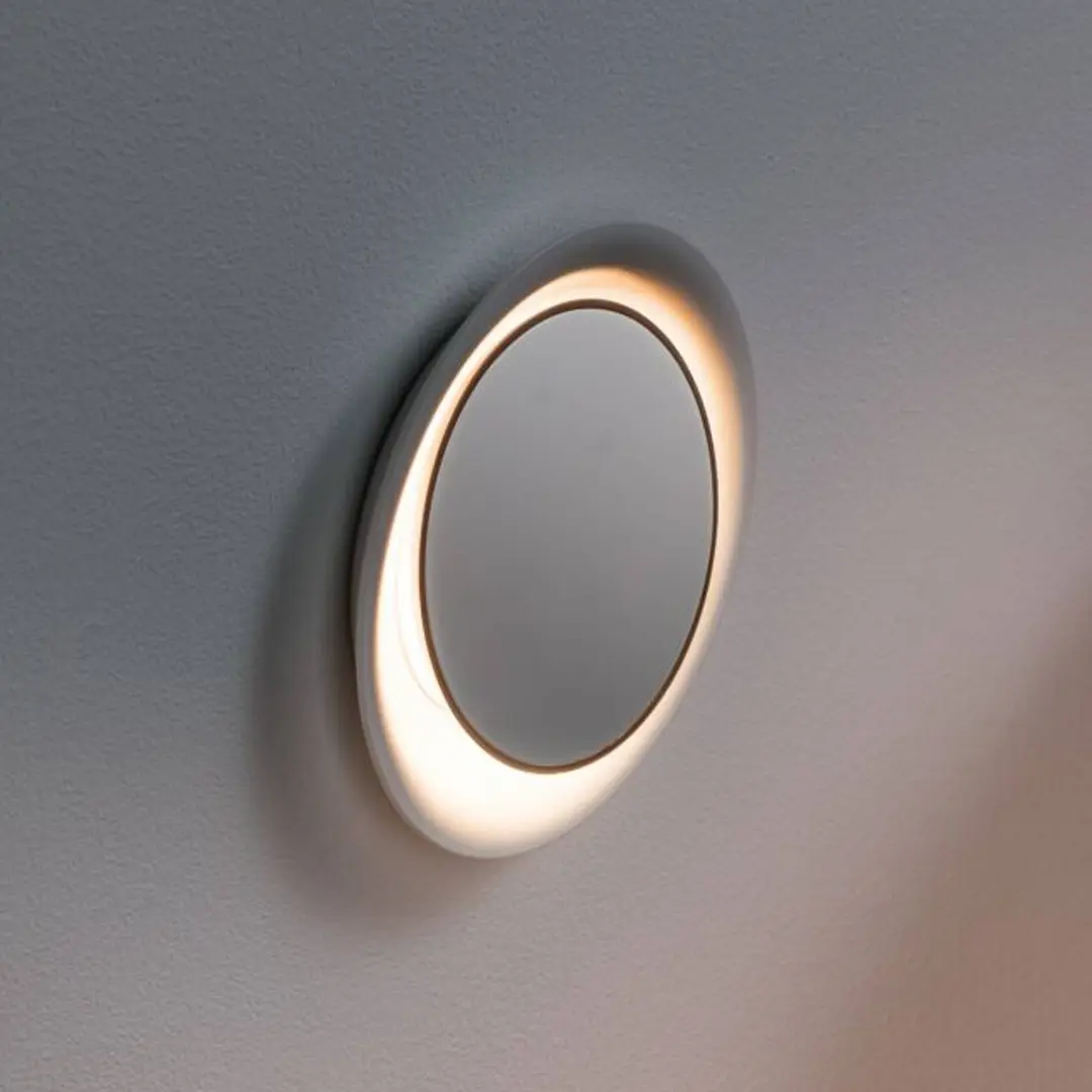 Paulmann LED-Wandeinbaulampe Neordic Decorativ, weiß, rund