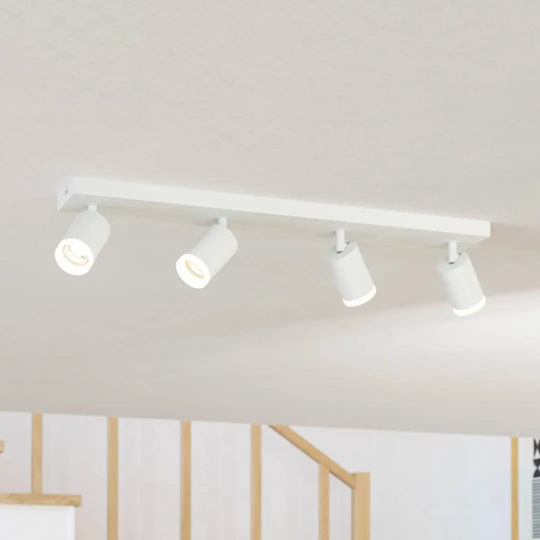 EGLO connect Smart-LED-Spot Melitello-Z, 4-flg., weiß