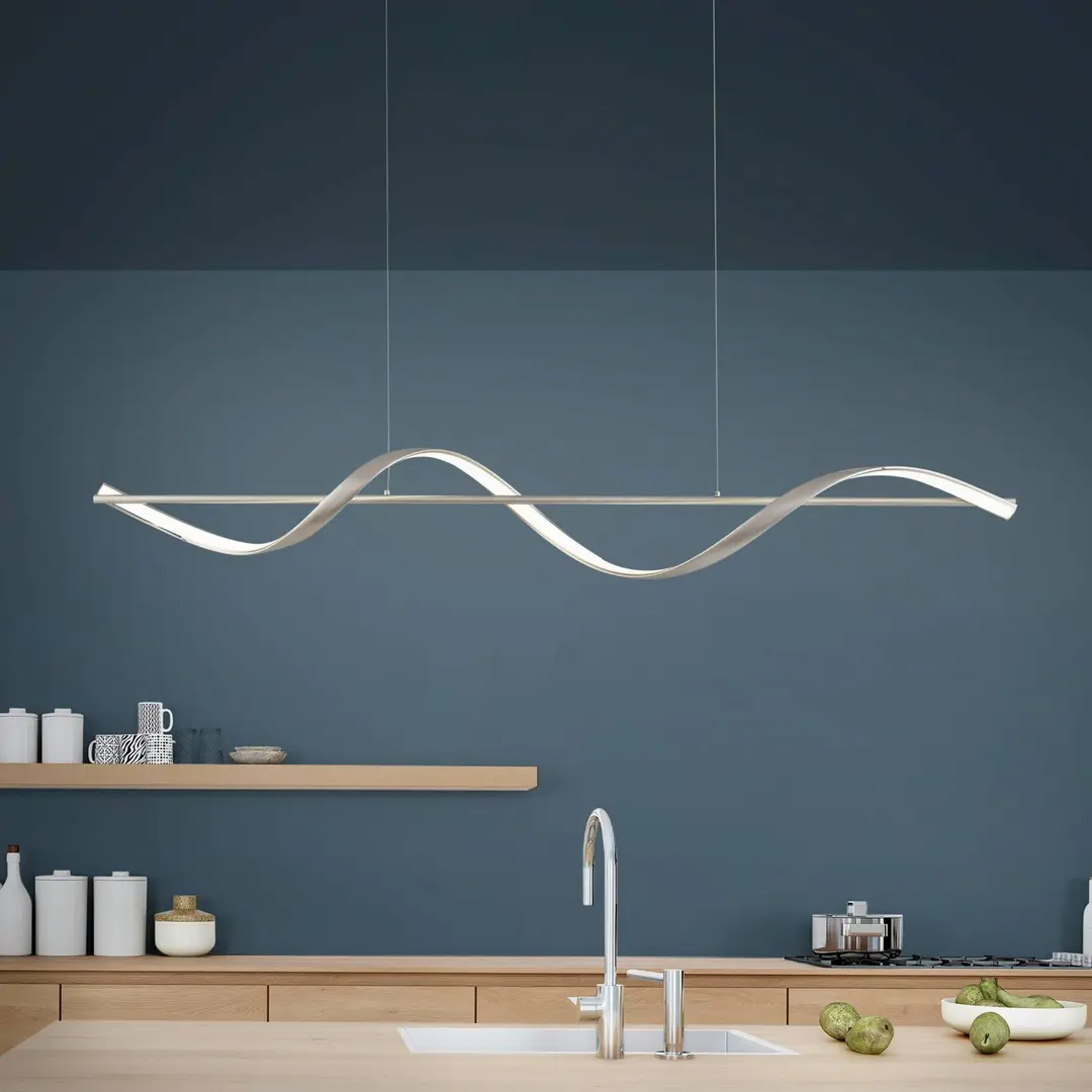 Q-Smart-Home Paul Neuhaus Q-Swing LED-Hängeleuchte, stahl
