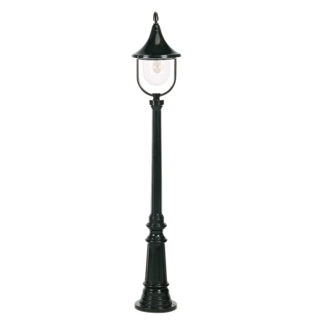 K.S. Verlichting Mastleuchte Brescia, 148 cm, schwarz